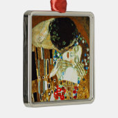 Gustav Klimt, The Kiss, Ornament Aus Metall (Rechts)