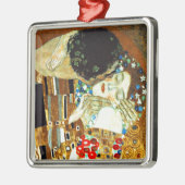 Gustav Klimt, The Kiss, Ornament Aus Metall (Links)