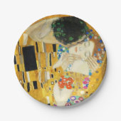 Gustav Klimt The Kiss Pappteller (Vorderseite)