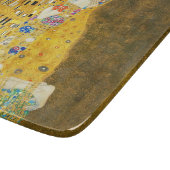 Gustav Klimt The Kiss Schneidebrett (Ecke)