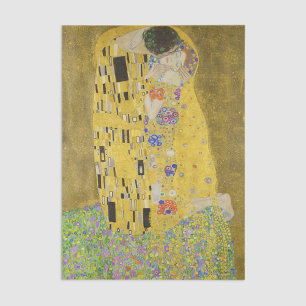 Gustav Klimt - The Kiss Seidenpapier