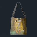 Gustav Klimt The Kiss Tragetaschen Mit Langen Trägern<br><div class="desc">Gustav Klimt Die Vintage Jugendstil-Malerei Der Kuss wurde zwischen 1907 und 1908, dem Höhepunkt seiner Goldenen Periode, vom österreichischen Symbolik-Maler Gustav Klimt gemalt, als er eine Reihe von Werken in einem ähnlich vergoldeten Stil malte. Das Gemälde gilt weithin als Meisterwerk der frühen Moderne. Es ist ein Symbol des Wiener Jugendstils...</div>