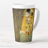 Gustav Klimt - The Kiss / Valentine's Day Milchtasse (Rechte Ecke)