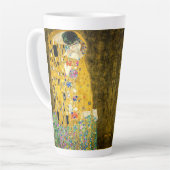 Gustav Klimt - The Kiss / Valentine's Day Milchtasse (Linke Ecke)