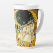 Gustav Klimt - The Kiss / Valentine's Day Milchtasse (Rechte Ecke)