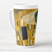 Gustav Klimt - The Kiss / Valentine's Day Milchtasse (Linke Ecke)