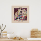 Gustav Klimt The Maidens 1912-1913 Poster Print (Küche)