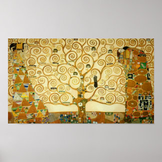 Gustav Klimt The Tree of Life Vintage Art New Poster