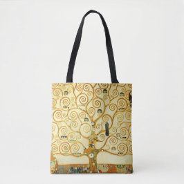 Gustav Klimt The Tree of Life Vintage Art New Tasche