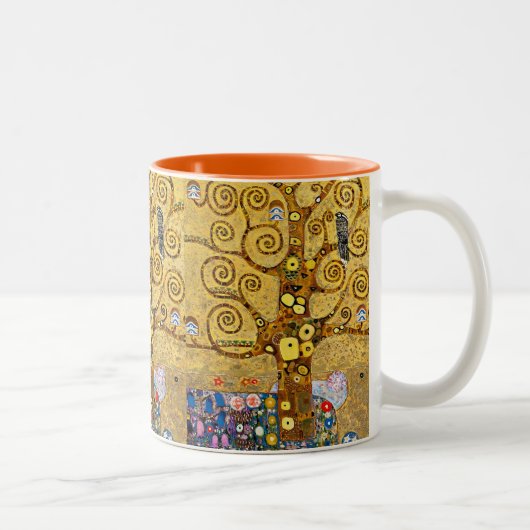 Gustav Klimt , The Tree of Life Zweifarbige Tasse (Rechts)