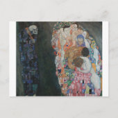 Gustav Klimt - Tod und Leben, 1910 Postkarte (Vorderseite)