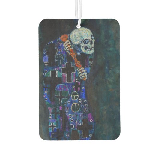 Gustav Klimt - Tod und Leben Autolufterfrischer (Rückseite)