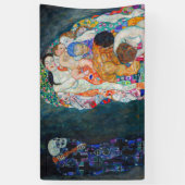 Gustav Klimt - Tod und Leben Banner (Vertikal)