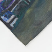 Gustav Klimt - Tod und Leben Fleecedecke (Ecke)