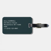 Gustav Klimt - Tod und Leben Gepäckanhänger (Rückseite horizontal)