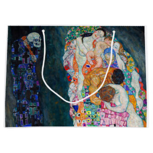 Gustav Klimt - Tod und Leben Große Geschenktüte