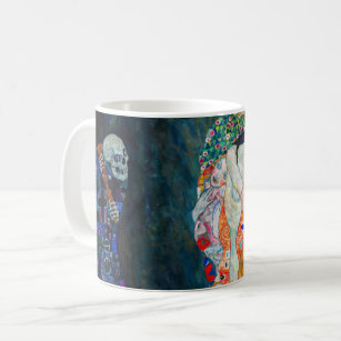 Gustav Klimt - Tod und Leben Kaffeetasse