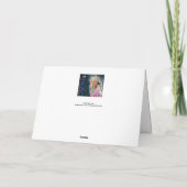 Gustav Klimt - Tod und Leben Karte (Rückseite)