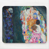Gustav Klimt - Tod und Leben Mousepad (Vorne)