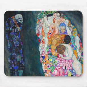 Gustav Klimt - Tod und Leben Mousepad