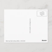 Gustav Klimt Tod und Leben Postkarte (Rückseite)