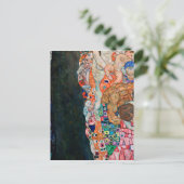 Gustav Klimt - Tod und Leben Postkarte (Stehend Vorderseite)