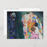 Gustav Klimt - Tod und Leben Postkarte<br><div class="desc">Tod und Leben - Gustav Klimt,  Öl auf Leinwand,  1910-1915</div>