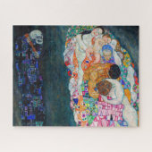 Gustav Klimt - Tod und Leben Puzzle (Horizontal)