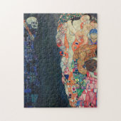 Gustav Klimt Tod und Leben Puzzle (Vertikal)
