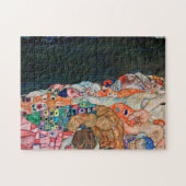 Gustav Klimt - Tod und Leben Puzzle (Horizontal)