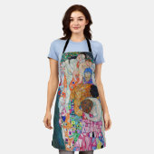 Gustav Klimt - Tod und Leben Schürze (Getragen)