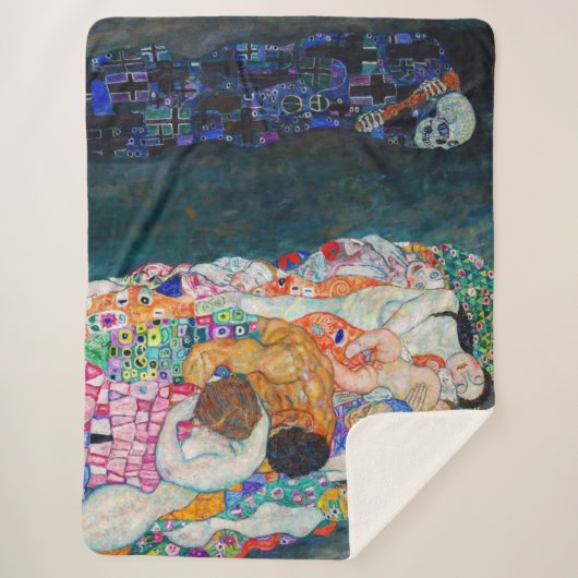 Gustav Klimt - Tod und Leben Sherpadecke (Vorderseite)