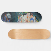 Gustav Klimt - Tod und Leben Skateboard (Horizontal)