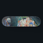 Gustav Klimt - Tod und Leben Skateboard<br><div class="desc">Tod und Leben - Gustav Klimt,  Öl auf Leinwand,  1910-1915</div>