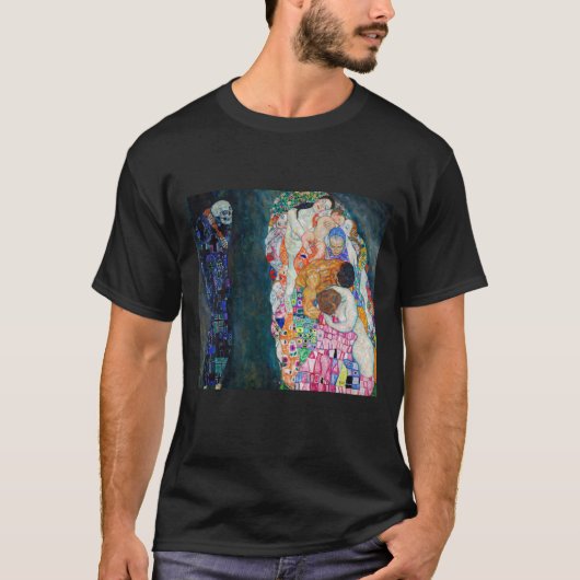 Gustav Klimt - Tod und Leben T-Shirt (Vorderseite)