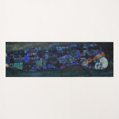 Gustav Klimt - Tod und Leben Yogamatte (Rückseite (Horizontal))