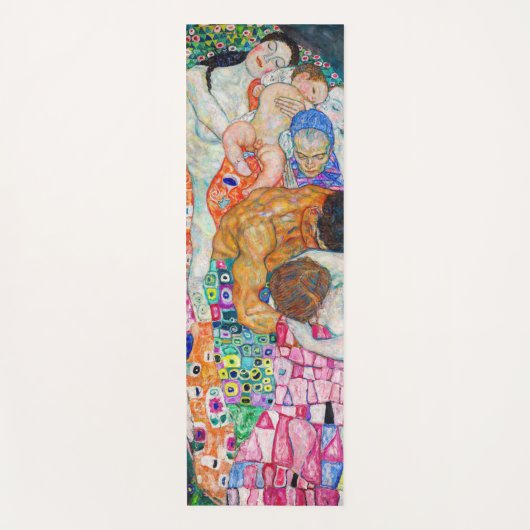 Gustav Klimt - Tod und Leben Yogamatte (Vorderseite)