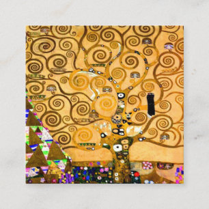 Gustav Klimt Tree of Life Begleitkarte