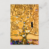 Gustav Klimt Tree of Life Begleitkarte (Vorderseite)