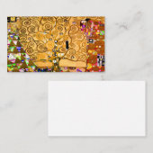 Gustav Klimt Tree of Life Begleitkarte (Vorne/Hinten)