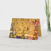 Gustav Klimt Tree of Life Einladung (Rückseite)
