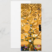 Gustav Klimt Tree of Life Einladung (Vorne/Hinten)