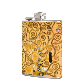 Gustav Klimt Tree of Life Flachmann (Links)