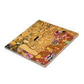 Gustav Klimt Tree of Life Fliese (Seite)