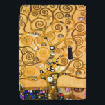 Gustav Klimt Tree of Life iPad Pro Cover<br><div class="desc">iPad Cover mit Gustav Klimts Wandgemälde Der Baum des Lebens,  Die Stilfriese (1905-1911). Es besteht aus drei Mosaiken: Die Erwartung,  Ritter und die Embrace. Eine schöne Frau,  ein goldener Baum und zwei Liebhaber in einer Umarmung werden dargestellt. Ein wunderbares Geschenk für Jugendliche und österreichische Kunstliebhaber.</div>