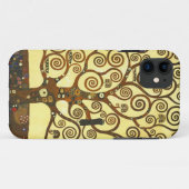 Gustav Klimt Tree of Life iPhone Case (Rückseite (Horizontal))