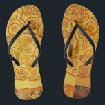 Gustav Klimt Tree of Life: Jugendstil-Symbolist Badesandalen<br><div class="desc">Mit diesem Meisterwerk, dem "Baum des Lebens" von Gustav Klimt (aus der Stilfrize), können Sie Ihren Platz stärken. Dieses gefeierte Jugendstil-Kunstwerk besticht durch seine schwindelerregenden, goldenen Äste, komplizierten Muster und symbolischen Motive, die die Reise, Verbindung und Wachstum des Lebens darstellen. Klimts prächtige, goldene, mosaikähnliche Details und abstrakte Formen schaffen ein...</div>