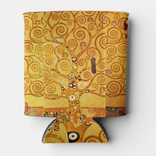 Gustav Klimt Tree of Life: Jugendstil-Symbolist Dosenkühler (Vorderseite)