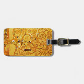 Gustav Klimt Tree of Life: Jugendstil-Symbolist Gepäckanhänger (Vorderseite horizontal)
