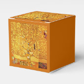 Gustav Klimt Tree of Life: Jugendstil-Symbolist Geschenkschachtel (Vorderseite)